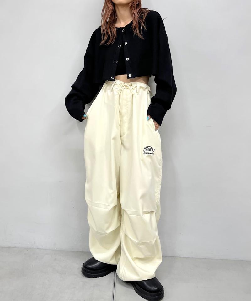【WHO'S WHO gallery】パラシュートワイドパンツ