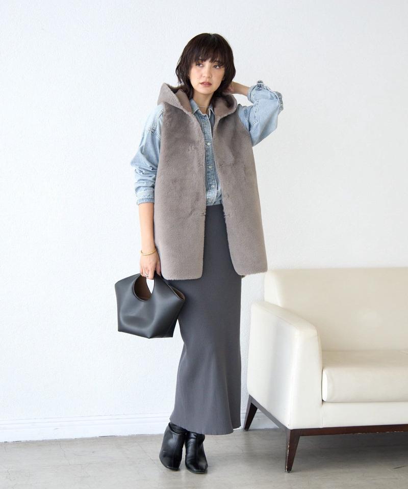【名品/リバイバル】【MONN.:.(モン)】Lightビッグデニムシャツ