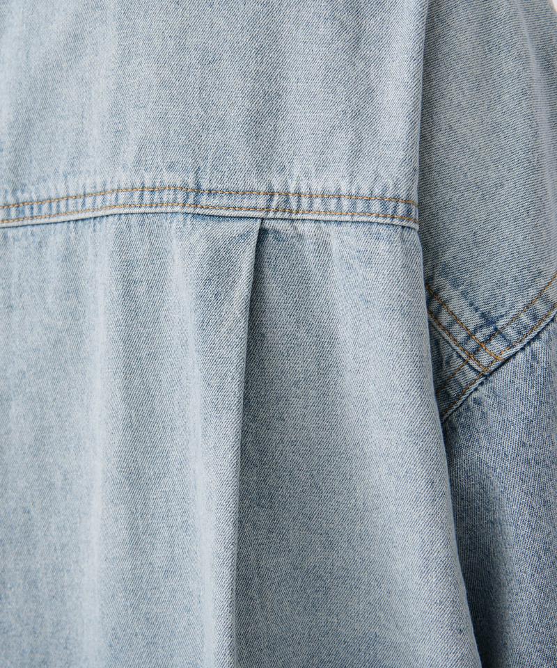【名品/リバイバル】【MONN.:.(モン)】Lightビッグデニムシャツ