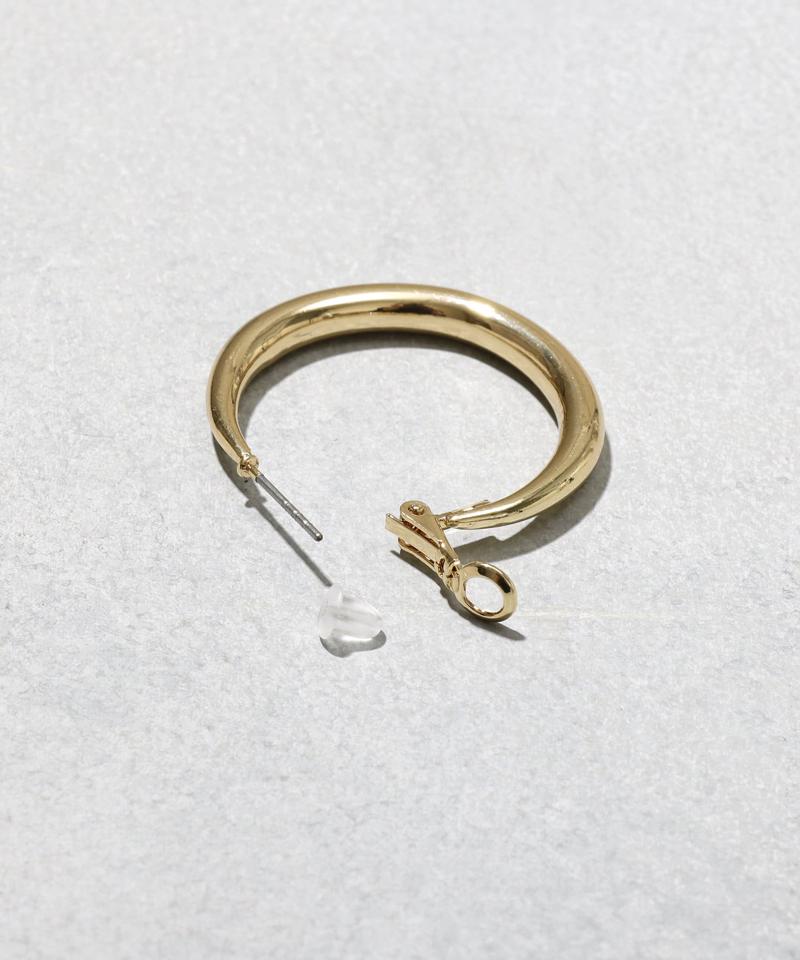 ミディアムフープピアス