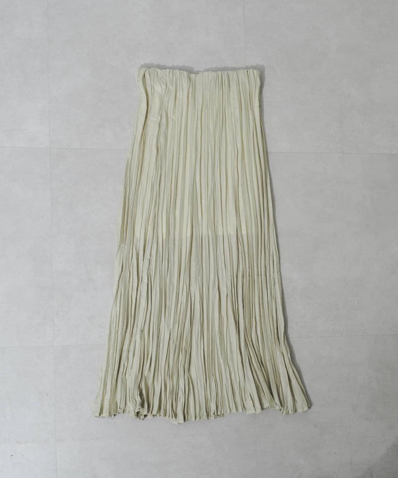 【Kastane】シアーシャイニープリーツスカート