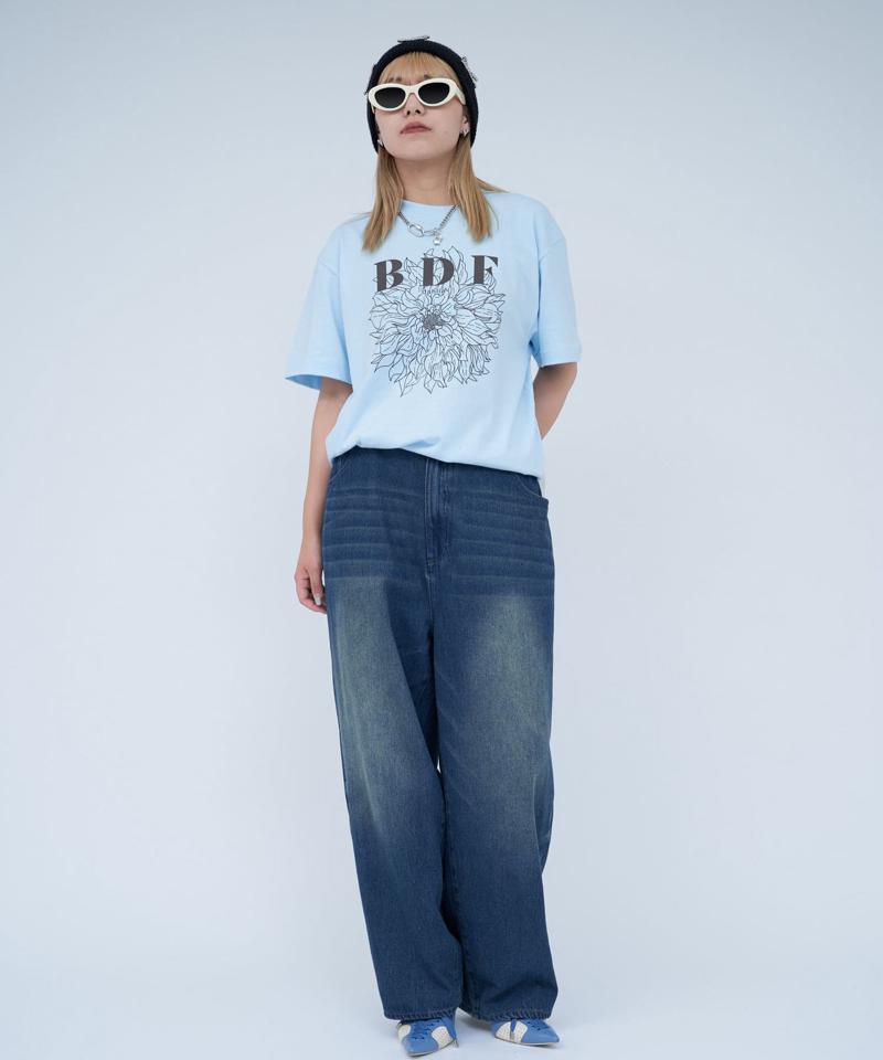 BDFフラワーロゴTシャツ