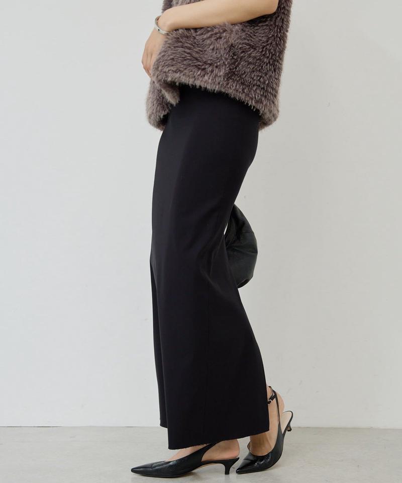 【ガランテ定番スカートに新色CGY登場】【3サイズ展開】ストレッチマキシタイトスカート2