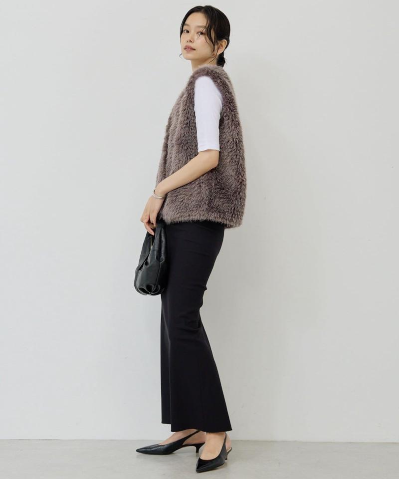 【ガランテ定番スカートに新色CGY登場】【3サイズ展開】ストレッチマキシタイトスカート2