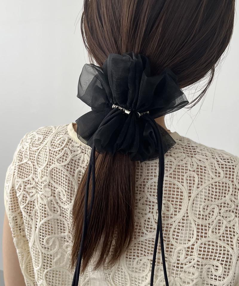 【新色追加】〈GOLDY/ゴールディ〉ドロストオーガンジーシュシュ