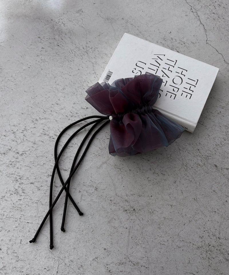 【新色追加】〈GOLDY/ゴールディ〉ドロストオーガンジーシュシュ