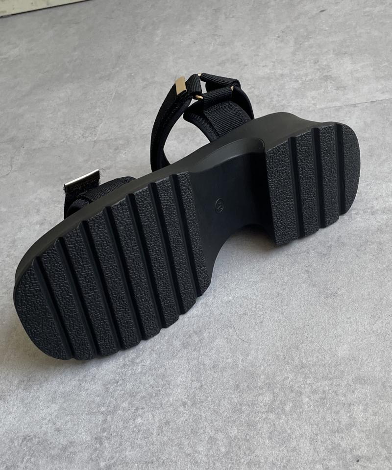 厚底ベルクロGLDサンダル