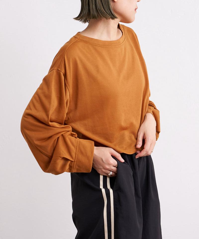 【earthy_】シアークロップドロンT