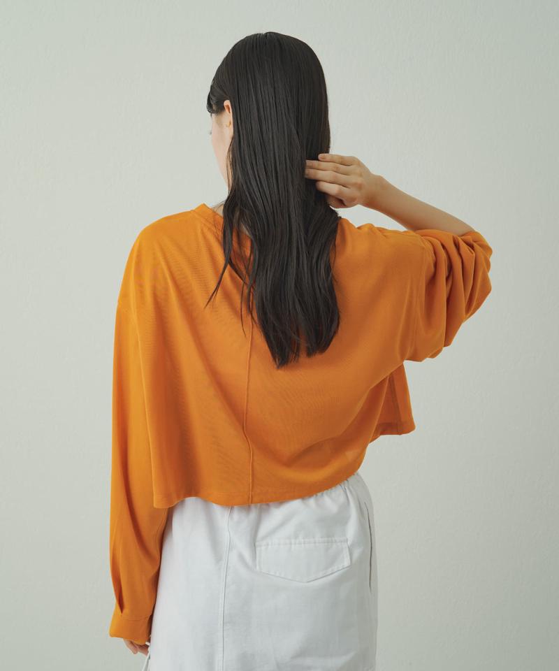 【earthy_】シアークロップドロンT