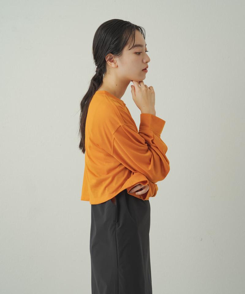 【earthy_】シアークロップドロンT