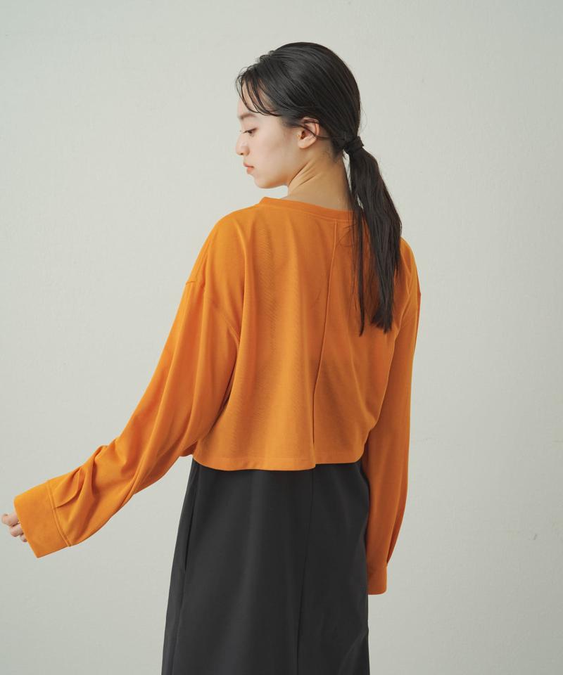 【earthy_】シアークロップドロンT