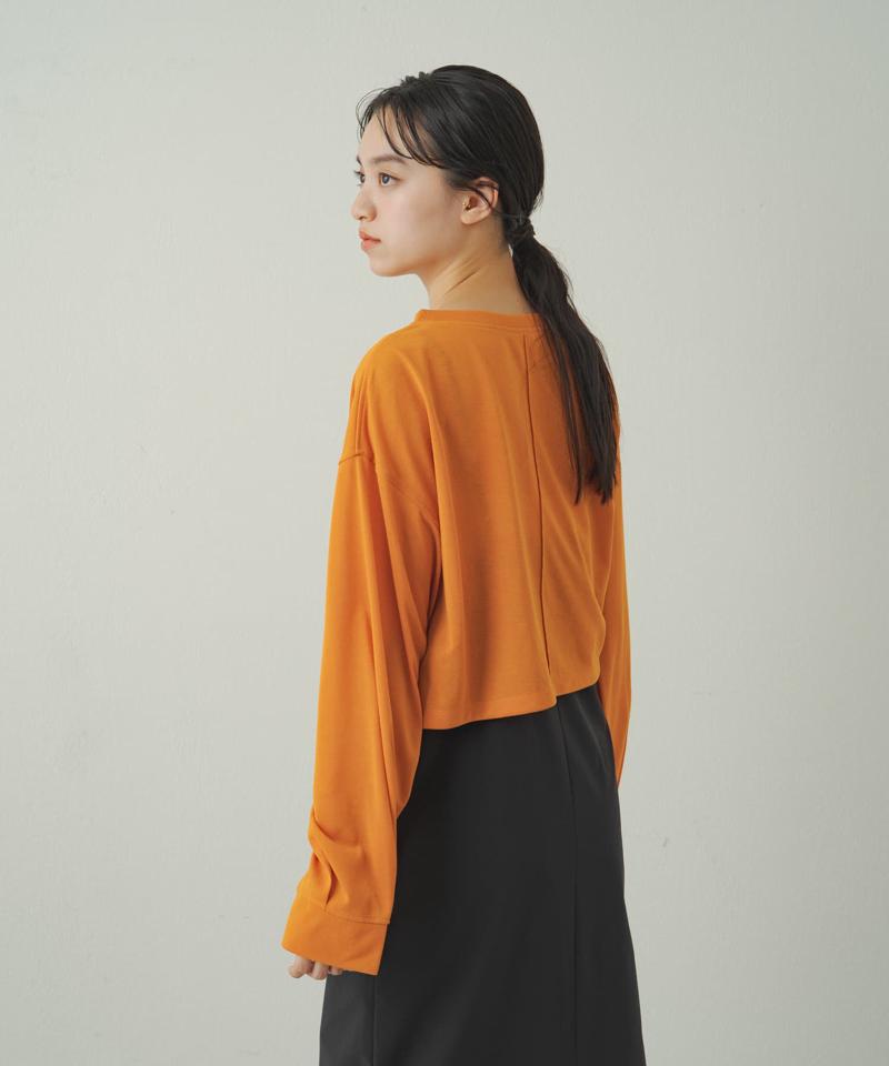 【earthy_】シアークロップドロンT