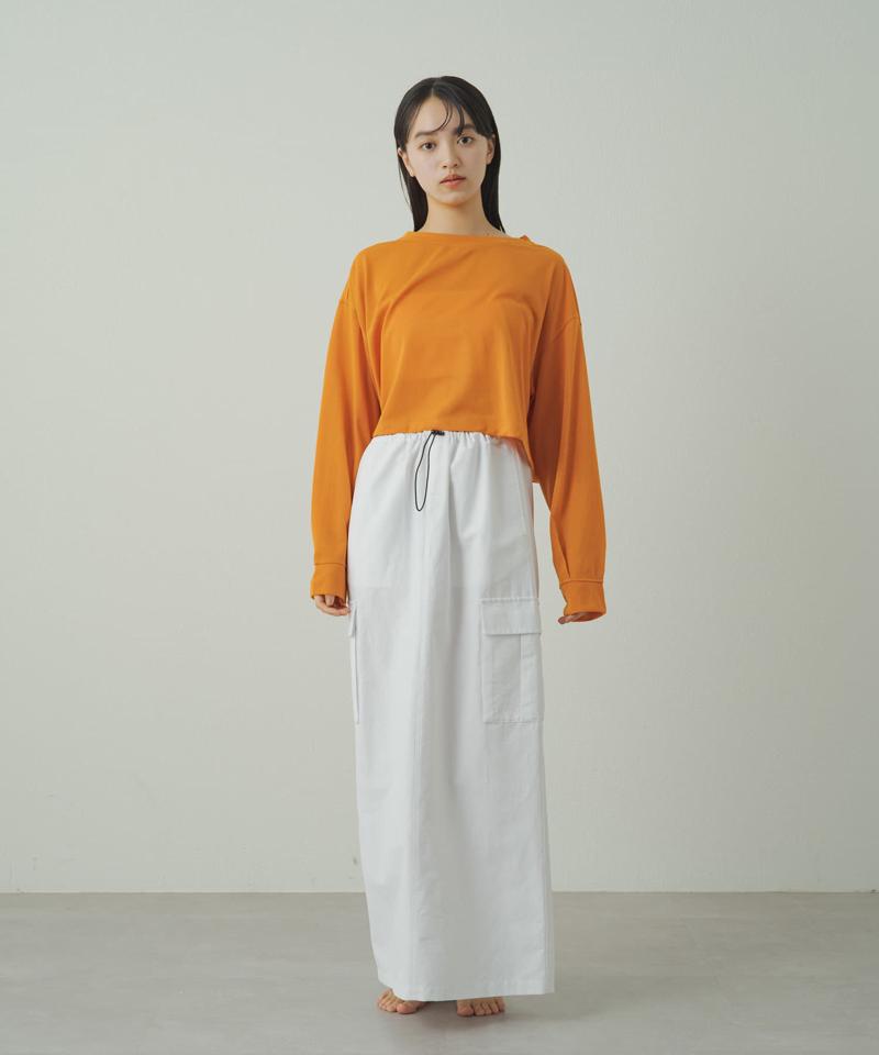 【earthy_】シアークロップドロンT