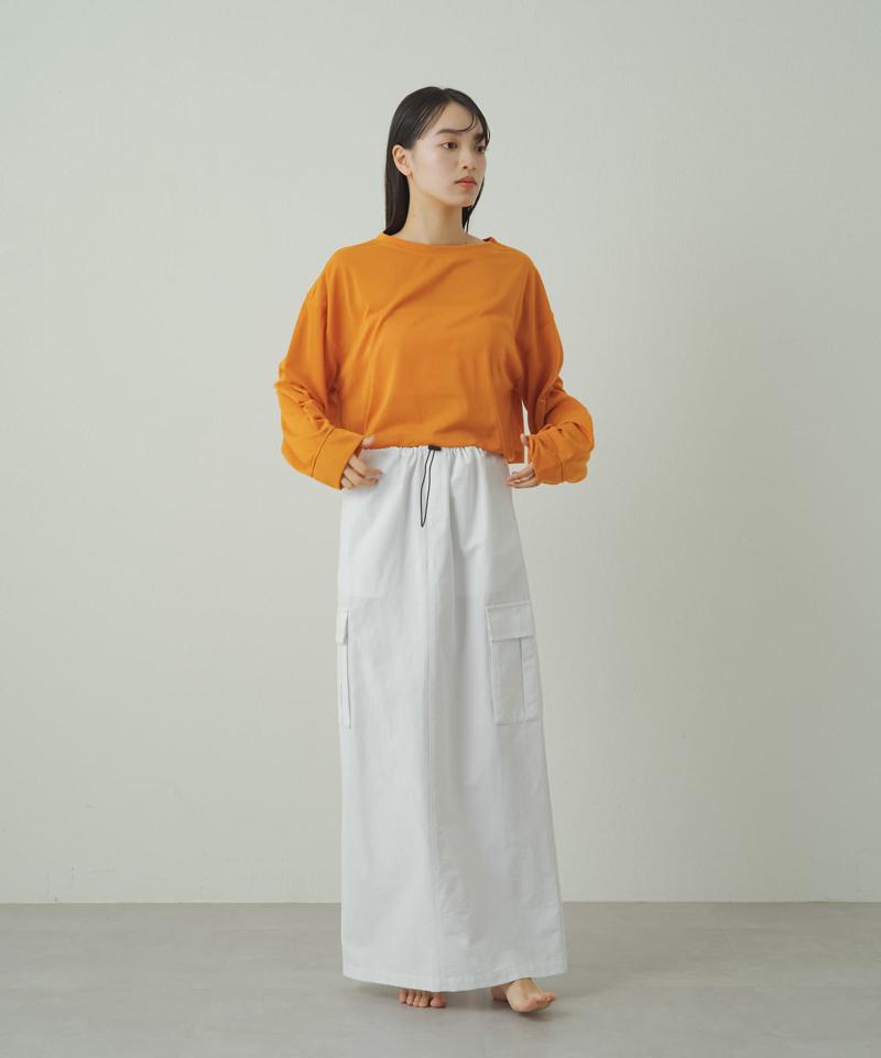 【earthy_】シアークロップドロンT