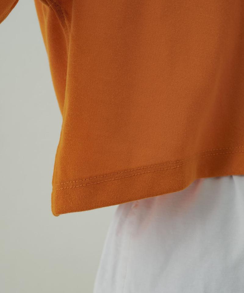 【earthy_】シアークロップドロンT