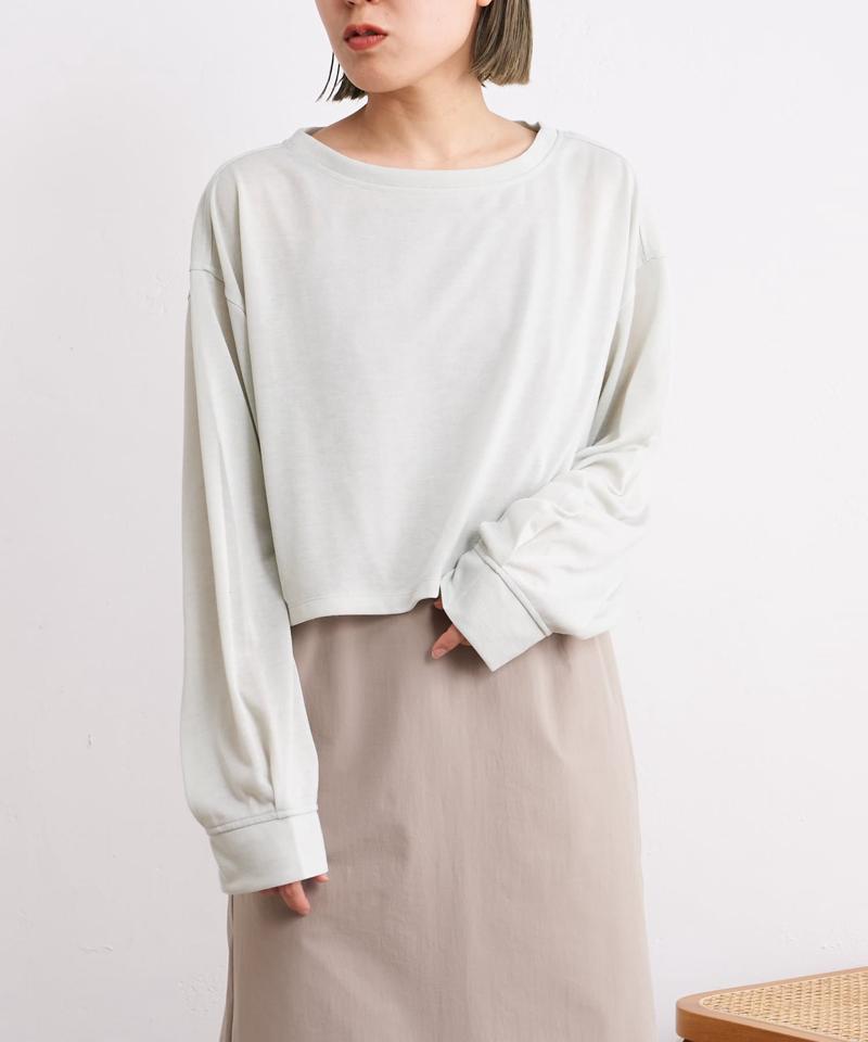 【earthy_】シアークロップドロンT