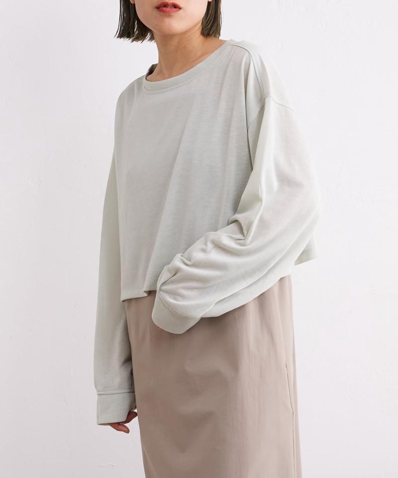 【earthy_】シアークロップドロンT