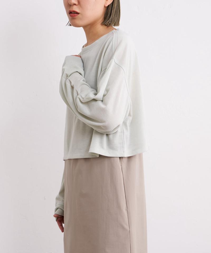 【earthy_】シアークロップドロンT