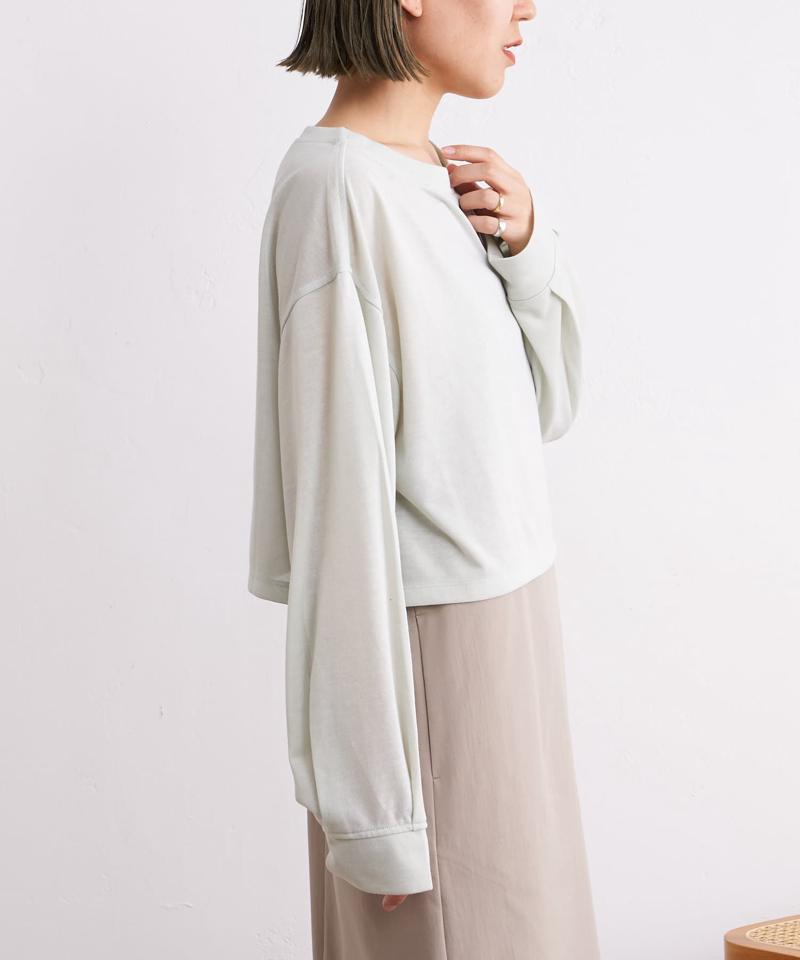 【earthy_】シアークロップドロンT