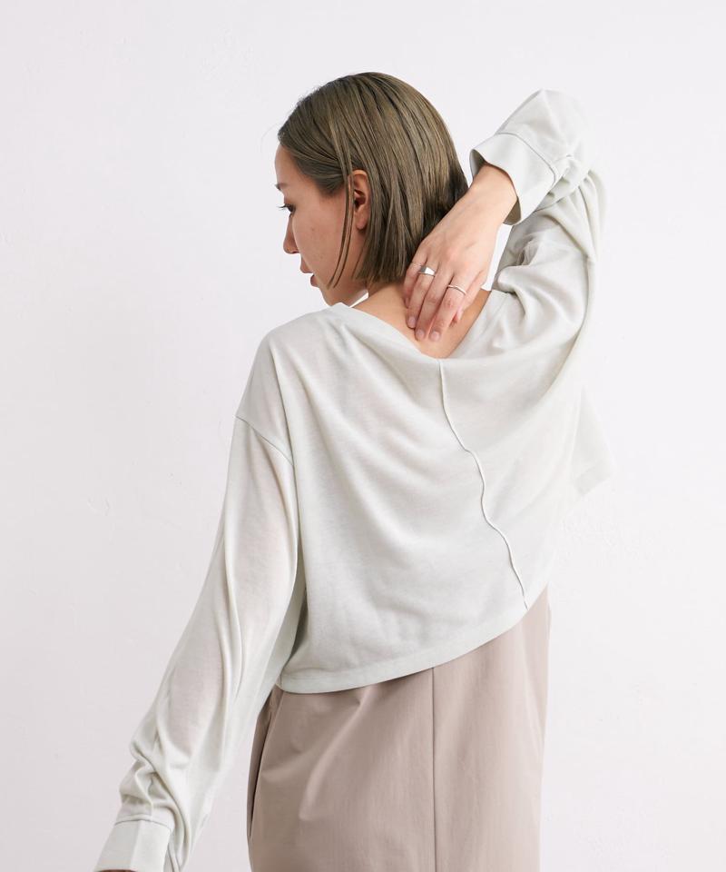 【earthy_】シアークロップドロンT