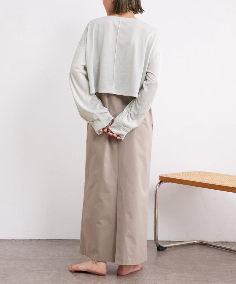 【earthy_】シアークロップドロンT