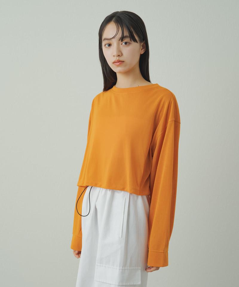 【earthy_】シアークロップドロンT