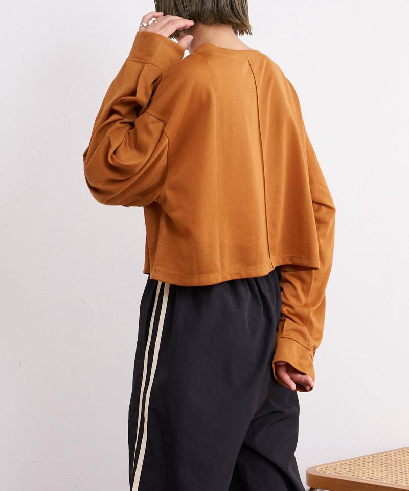 【earthy_】シアークロップドロンT