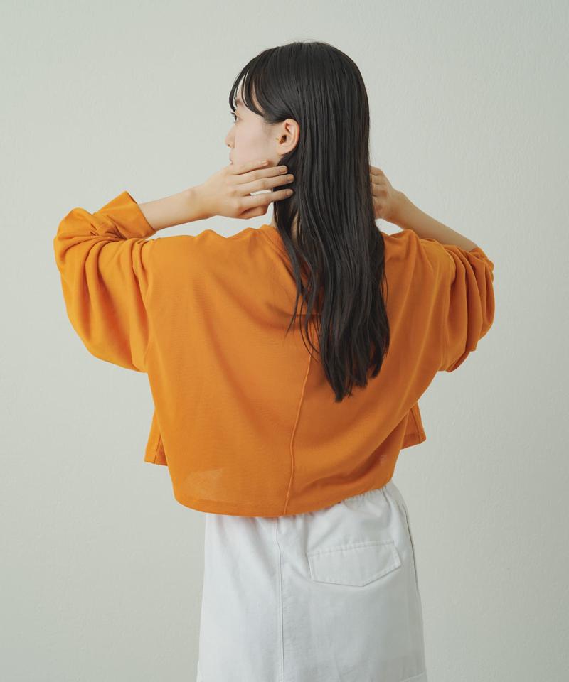 【earthy_】シアークロップドロンT