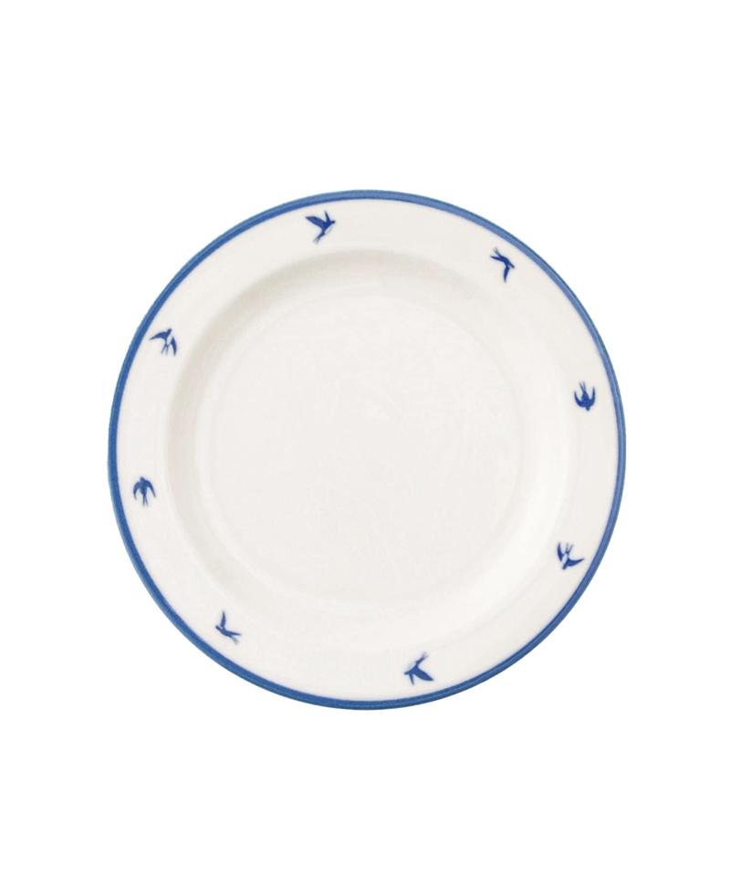 《レンジ対応》つばめのプレート:19cm