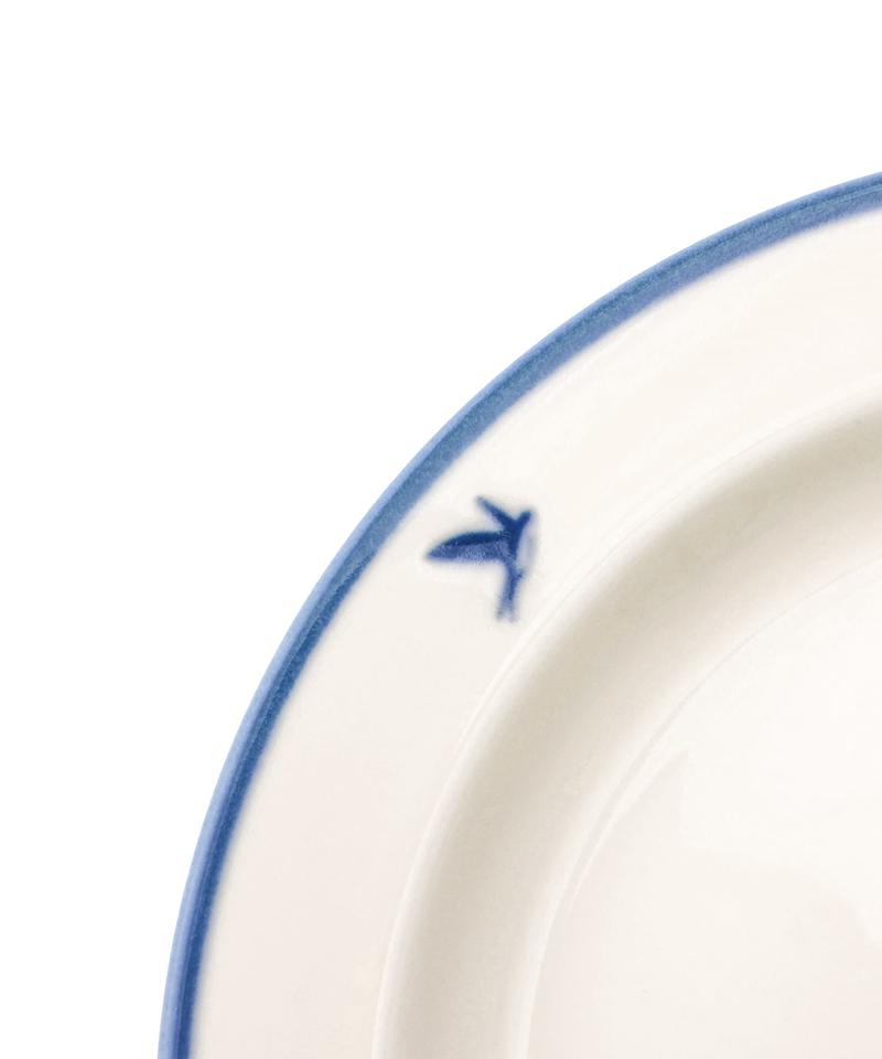 《レンジ対応》つばめのプレート:19cm