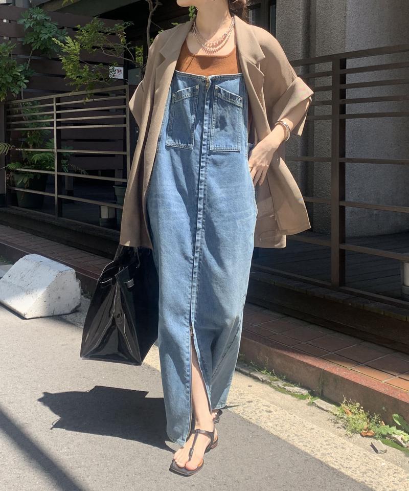 【夏の体型カバーに！】メッシュ半袖ジャケット