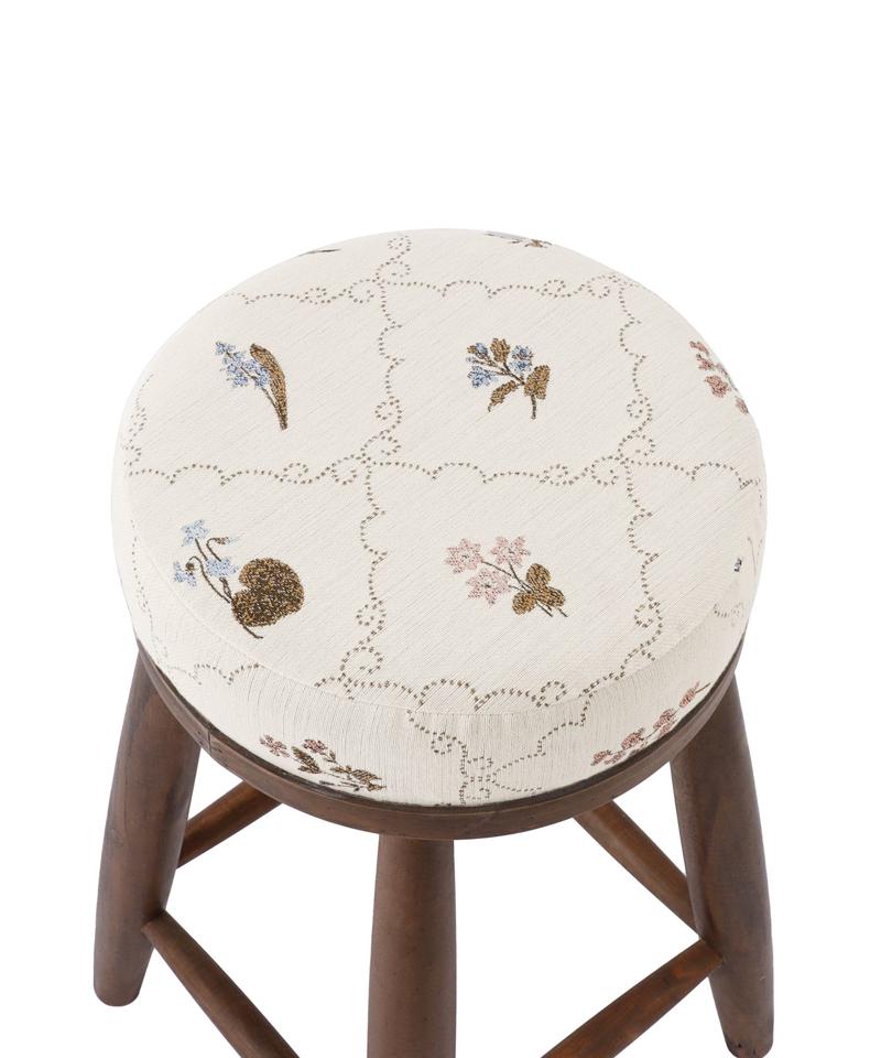 《WEB限定商品》レトロフラワースツール／浪漫インテリア