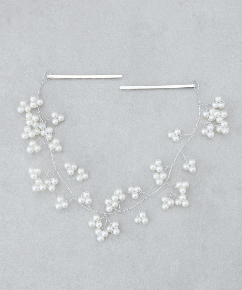 【オケージョン】パールヘッドアクセ