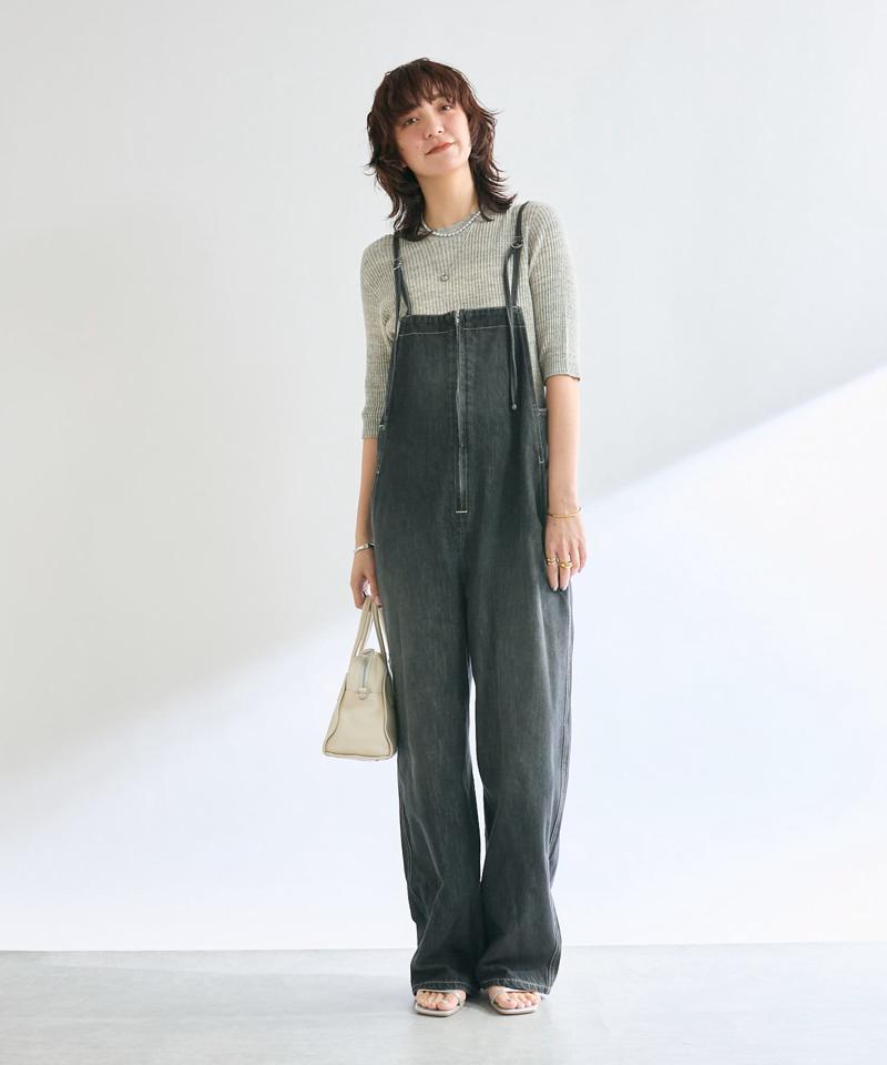 【シーズン問わず使える】デニムサロペット