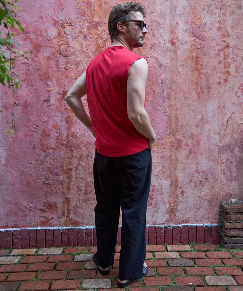 【paradigm】サイロ天竺ノースリーブカットソー