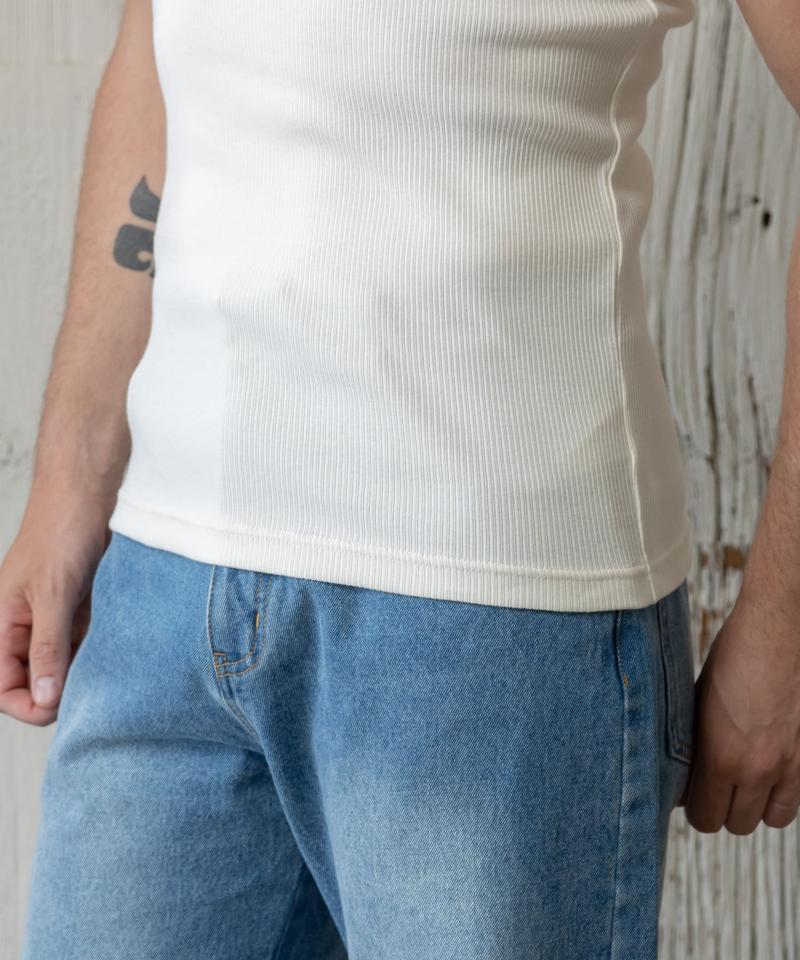 【paradigm】コットンリブユーティリティタンクトップ