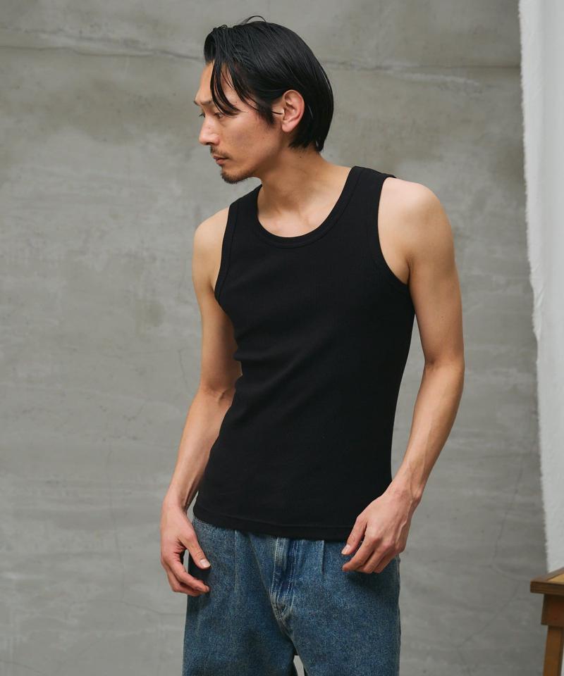 【paradigm】コットンリブユーティリティタンクトップ