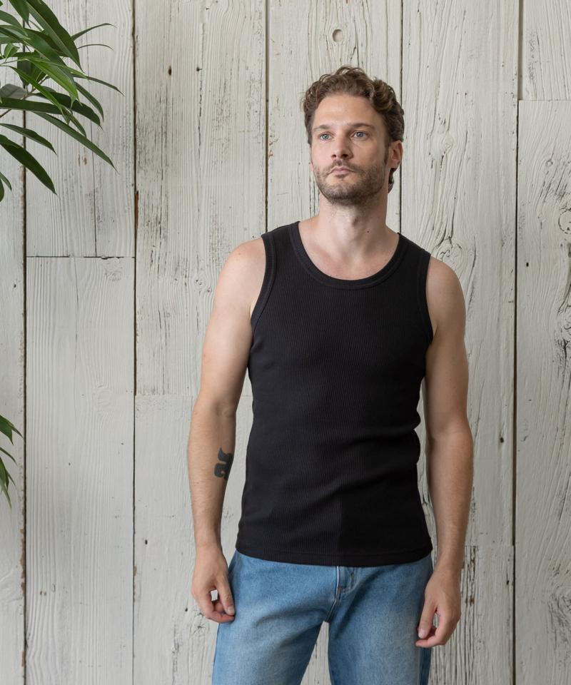 【paradigm】コットンリブユーティリティタンクトップ