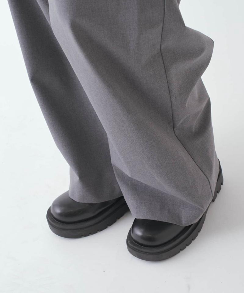 ストライプイージーワイドパンツ