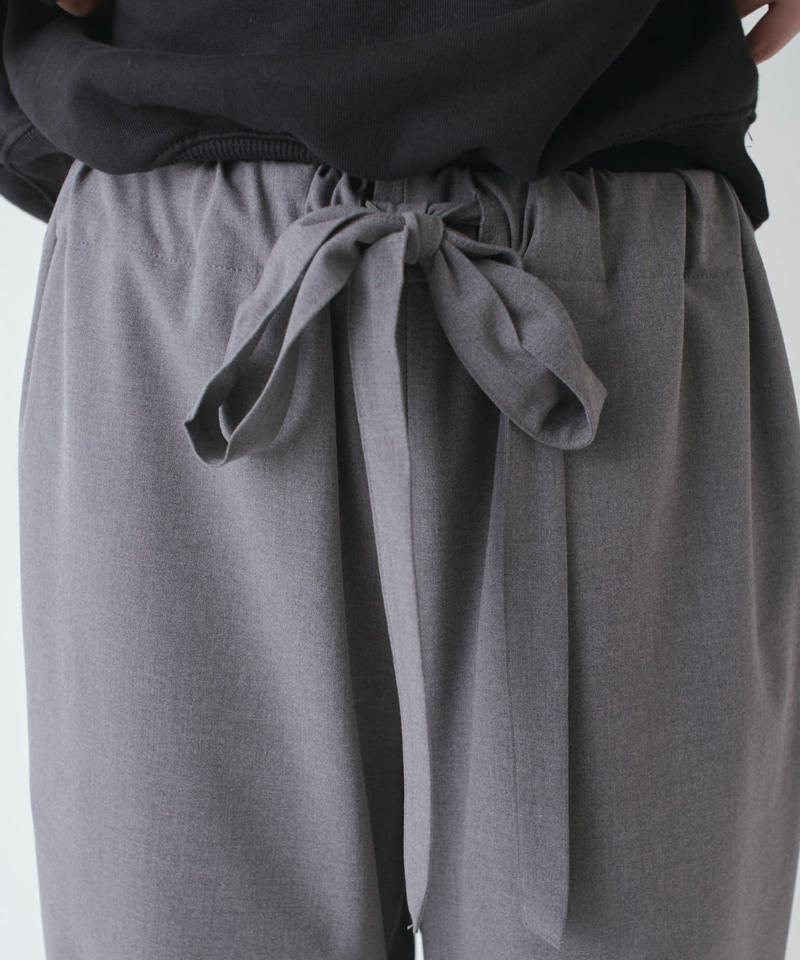 ストライプイージーワイドパンツ