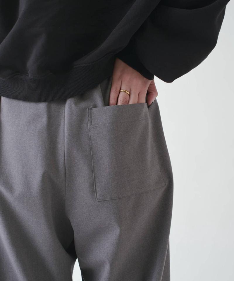 ストライプイージーワイドパンツ