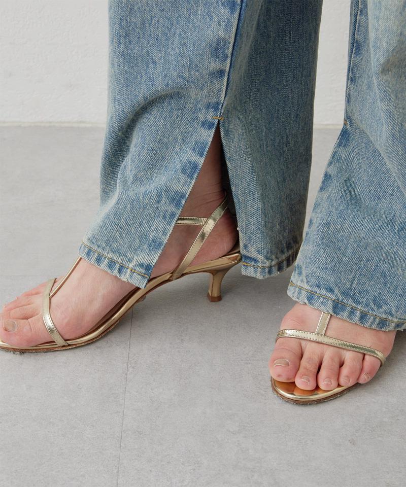 【サイズ展開あり】【長さ調整可能】デニムサロペット