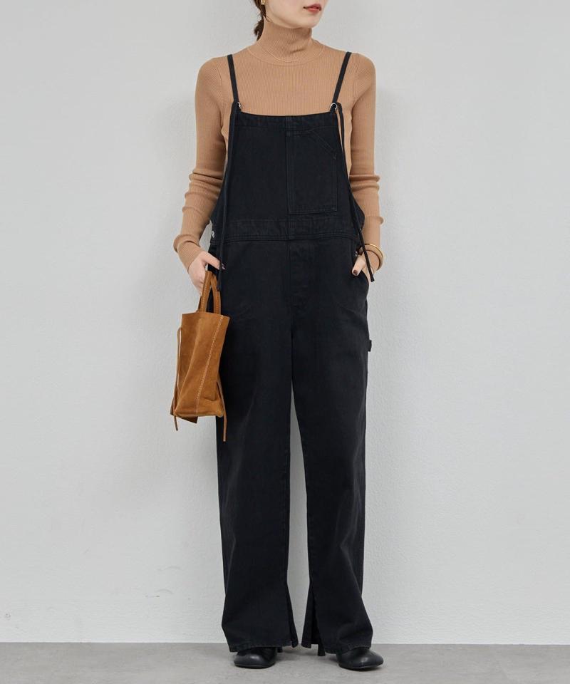 【サイズ展開あり】【長さ調整可能】デニムサロペット