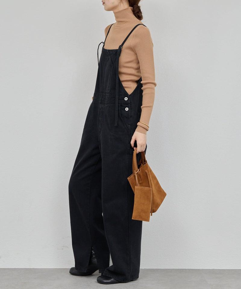 【サイズ展開あり】【長さ調整可能】デニムサロペット