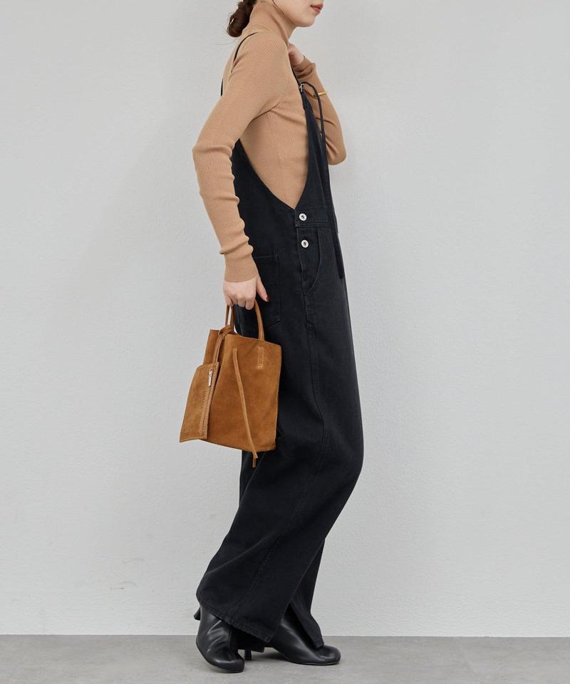 【サイズ展開あり】【長さ調整可能】デニムサロペット