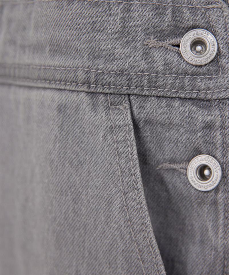 【サイズ展開あり】【長さ調整可能】デニムサロペット