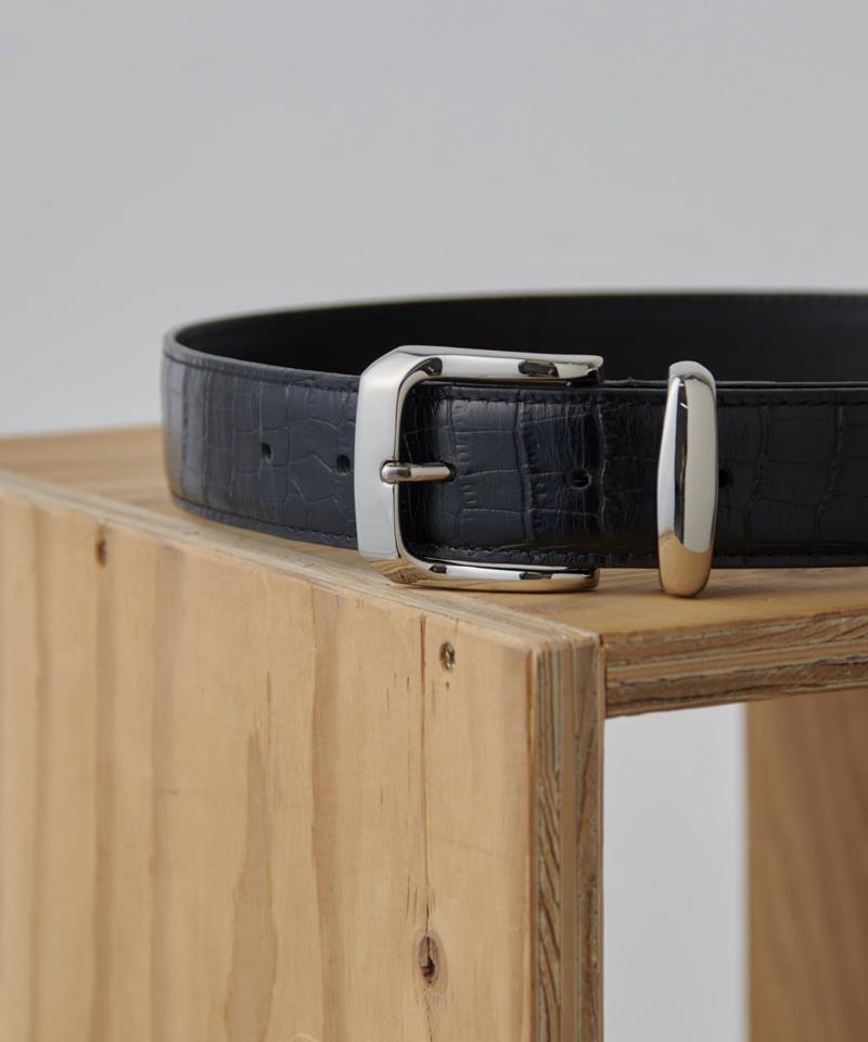 【ベストセラーアイテム‼】オリジナルバックルレザーベルト