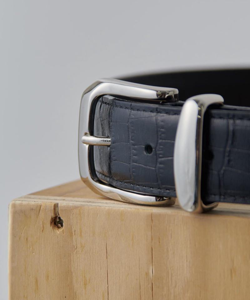 【ベストセラーアイテム‼】オリジナルバックルレザーベルト