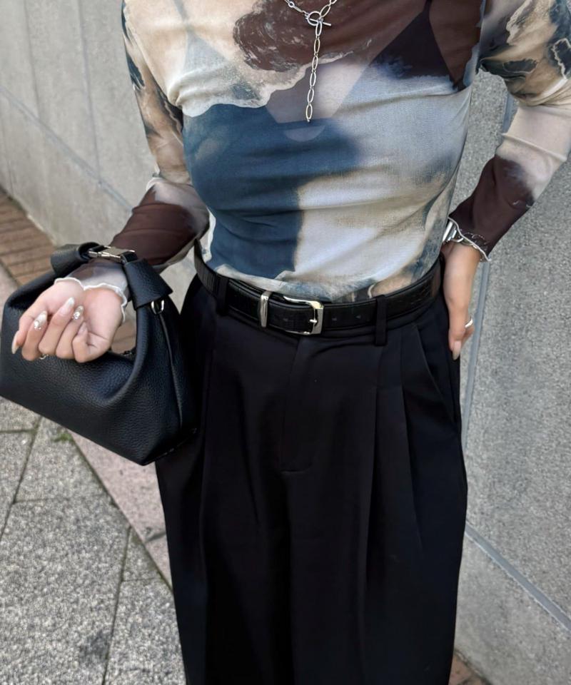 【ベストセラーアイテム‼】オリジナルバックルレザーベルト