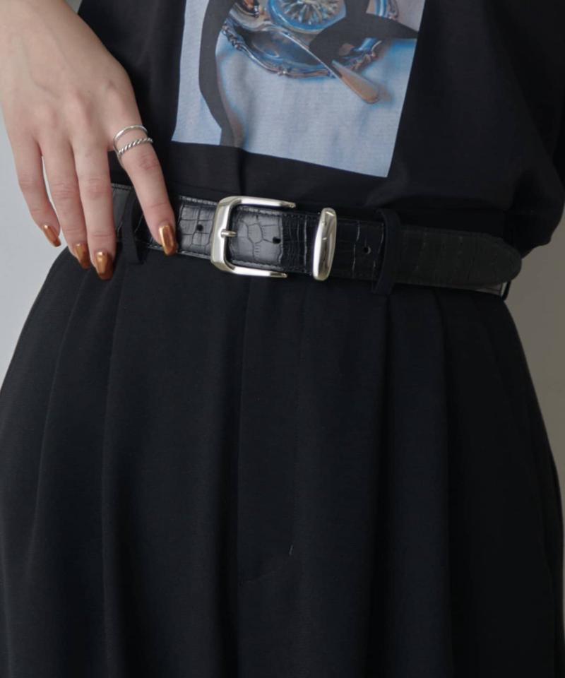 【ベストセラーアイテム‼】オリジナルバックルレザーベルト